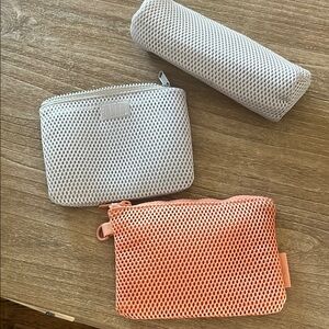 Dagne Dover Mesh Zipper Pouches